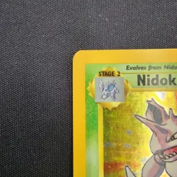 Pokemon TCG Nidoking Base Set Holo Unlimited Rare Card 11/102 - Image 2