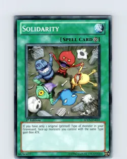 Yu-Gi-Oh TCG Solidarity SDLS-EN031 1st Edition Regular Common Card NM - Image 1