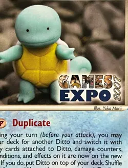 Ditto GAMES EXPO Card- Ex Delta Species 64/113-Super Rare Pokemon Promo -NM - Image 3
