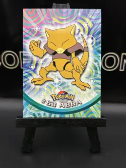 ABRA #63 POKEMON TOPPS - BLUE LOGO - NON HOLO SERIES 1 TV ANIMATION CARD 1999 NM - Image 2