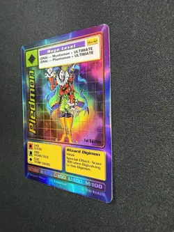 Piedmon BO-42 1st Edition Digimon Digi Battle Series 1 Card 1999 Bandai - Image 4