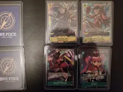 One Piece Illustration Box 1-4 Promo cards, complete set - Image 4