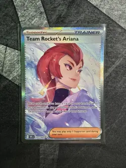 Pokemon Destined Rivals Team Rockets Ariana Special Illustration Card 237/182 - Image 1