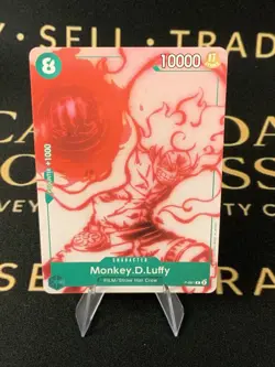One Piece Card Game TCG - Monkey.D.Luffy (P-061) English Promo Card - Image 1