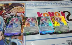 NEVERMORE, RINNA X 4 FOIL PR CARDFIGHT VANGUARD ENGLISH - Image 1