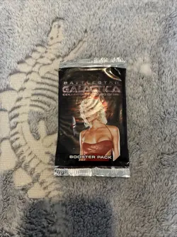 RARE Battlestar Galactica CCG Collectible Card Game BOOSTER PACK NEW SEALED - Image 2