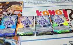 VERTICALONG SORCERESS X 4 FOIL PR CARDFIGHT VANGUARD ENGLISH - Image 1