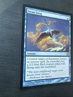 Swan Song Theros Regular 2013 Magic: The Gathering Card LP/NM - Image 4