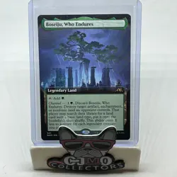 MTG Magic the Gathering Boseiju, Who Endures (501/606) Kamigawa Neon Dynasty - Image 1