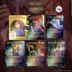 MTG Secret Lair Camp Totally Safe Drop x Chucky Foil Edition - Image 1