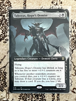 Taborax, Hope's Demise (Extended Art) - Zendikar Rising - 346 - #Near Mint - Image 1