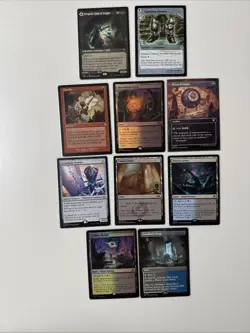 MTG Magic 10 Card Lot Cabal Coffers Gamble Tergrid, God Of Fright Watery Grave - Image 1
