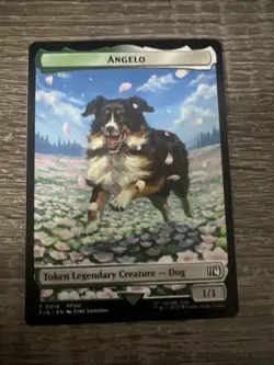 Angelo Darkstar Double-Sided Token Final Fantasy Regular - Image 1