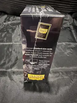Dragon Shield Clear Outer Matte 100ct Sleeves Factory Sealed - Image 2