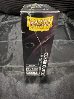 Dragon Shield Clear Outer Matte 100ct Sleeves Factory Sealed - Image 4