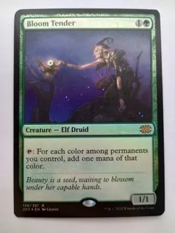 MTG - 1x Bloom Tender - Foil - Double Masters - NM - Image 1