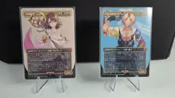 Final Fantasy MTG Strike-A-Pose Yuna + Tidus Non-Foil Combo (Japanese) - Image 1