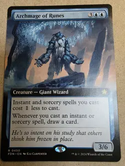 Archmage of Runes - (Extended Art) Foundations Regular - Mtg - Image 1