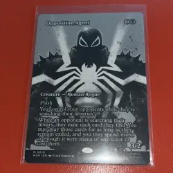 Pack fresh Opposition Agent (Borderless) Marvel magic the gathering Spiderman - Image 1