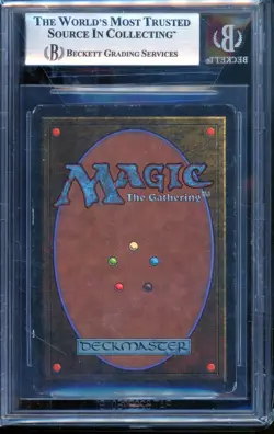 Plateau 1993 Unlimited Edition Regular Dual Land BGS 6.5 EX-MT+ MTG - Image 2