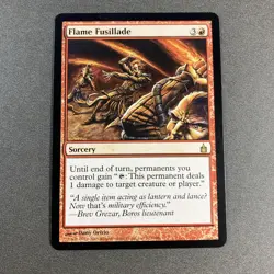 MTG Flame Fusillade Ravnica: City of Guilds Regular Magic The Gathering - Image 1