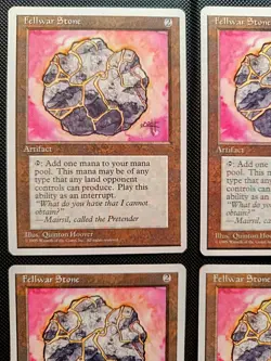 4 x Fellwar Stone | Fourth Edition | MTG | Magic The Gathering | Playset - Image 2