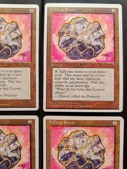 4 x Fellwar Stone | Fourth Edition | MTG | Magic The Gathering | Playset - Image 3