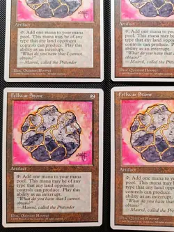 4 x Fellwar Stone | Fourth Edition | MTG | Magic The Gathering | Playset - Image 4