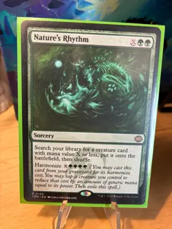 Nature's Rhythm #150 MTG Tarkir TDM NM X1 - Image 1