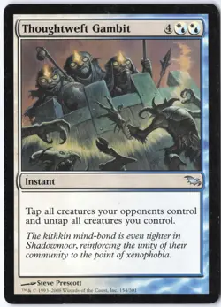 Thoughtweft Gambit U Shadowmoor 154 LP - Image 1