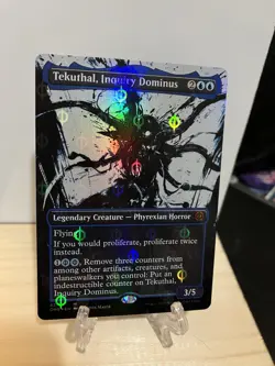Tekuthal, Inquiry Dominus (Showcase) (Step-and-Compleat Foil) Phyrexia: All Will - Image 1