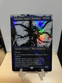 Tekuthal, Inquiry Dominus (Showcase) (Step-and-Compleat Foil) Phyrexia: All Will - Image 2