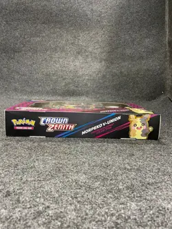 Pokemon TCG Crown Zenith Morpeko V-Union Playmat Premium Collection Worn Box - Image 5