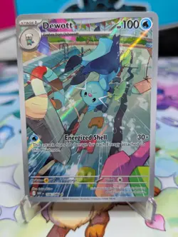 Pokemon TCG White Flare Dewott 106/086 IR Illustration Rare - Image 1