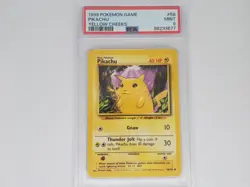 PSA 9: English Pokemon Base Set Pikachu - Image 1