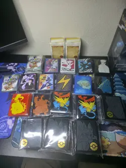 Pokemon ETB Card Sleeves Lot Of (31) Packs - Image 1