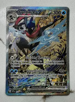 2024 POKEMON SVP EN-SV BLACK STAR PROMO #132 GRENINJA EX - Image 1