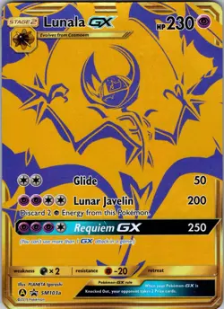 Lunala GX Promo SM Promos SM103a LP - Pokemon TCG - Image 1