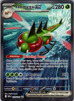 Yanmega ex Special Illustration Rare SV10: Destined Rivals 228/182 NM - Pokemon - Image 1