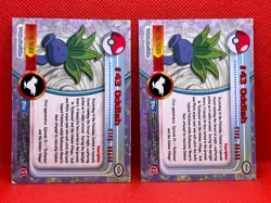 Pokemon Topps Oddish #43 1999 Topps TV Animation Edition Holo & Non Holo - Image 4