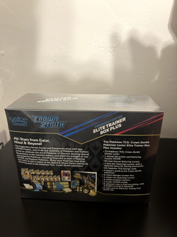 Crown Zenith Pokemon Center Elite Trainer Box Plus ETB - Factory Sealed - Image 3
