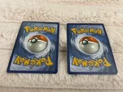 X2 cards Pokemon TCG Espeon & Deoxys GX SM240 Black Star Promo Full Art Holo NM - Image 4