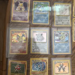 Pokemon 100% Complete Master Base Set 102/102 WOTC Vintage 1999 w Charizard See! - Image 2