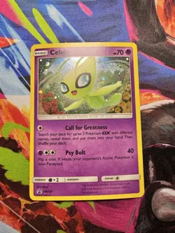 Celebi SM224 Holo Black Star Promo Pokemon 2019 Sun & Moon Near Mint - Mint - Image 3