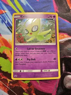 Celebi SM224 Holo Black Star Promo Pokemon 2019 Sun & Moon Near Mint - Mint - Image 5