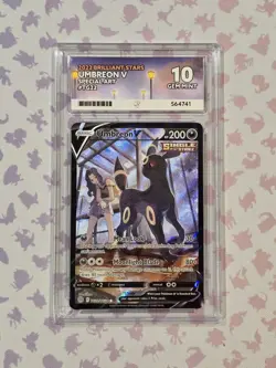 Umbreon V TG22/TG30 Ace Gem Mint 10 Pokemon Brilliant Stars Trainer Gallery - Image 1