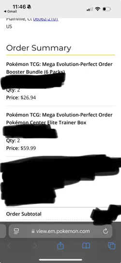 Pokemon TCG: Mega Evolution-Perfect Order Booster Bundle (6 Packs) - Presale - Image 3