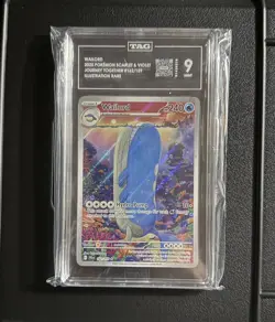 Wailord Illustration Rare #162 TAG 9 MINT 2025 Pokemon Scarlet Violet - Image 1