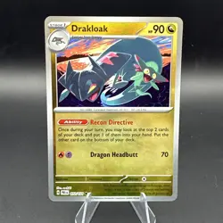 Drakloak (Master Ball Pattern) 072/131 Sv: Prismatic Evolutions Holo Pokemon TCG - Image 1