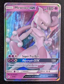 Mewtwo GX 31/68 Hidden Fates Pokemon TCG NM - Image 1
